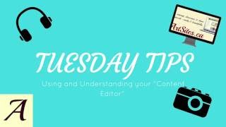 Tuesday Tips - Using and Understanding your \