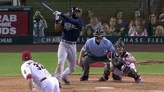 ATL@ARI: Heyward hits a two-run home run for the lead