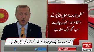 Turkey' Erdogan again rakes up Kashmir issue at UN General Assembly