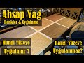 Ahşap Yağlama Nasıl Yapılır | Ahşap Yağ Renkleri | Ahşap yağı nerelere uygulanır | Wood oil Colours