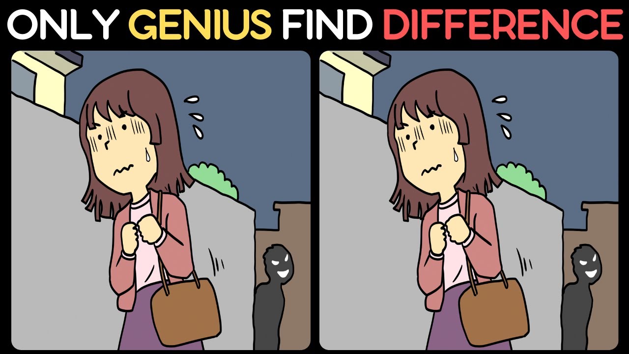 Spot The Difference Only Genius Can Find Youtube