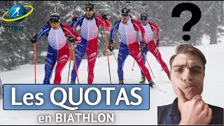 ❄️Les QUOTAS en BIATHLON : comment ça marche ?