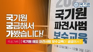 [국.궁.가. #6] '국기원 해외 파견사범 보수교육'이 궁금하다면?!