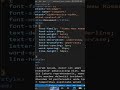 CSS Fonts Properties #shorts