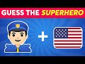 Guess the SUPERHERO by Emoji! 🛡️🦸 Marvel Superheroes Emoji Quiz | Panda Quiz