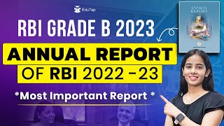 RBI Annual Report | Important Reports for RBI Grade B | Finance Current Affairs Phase 1 and Phase 2
