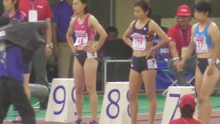 【第103回日本陸上競技選手権大会】女子100ｍHは木村文子選手💕が優勝。