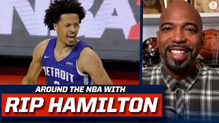 Former Piston Rip Hamilton on Cade Cunningham's Great Rookie Season | CBS Sports HQ