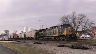 Awesome K5L on CSX 113 in Wyanet, IL 12/19/24