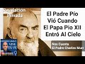 😲 El PADRE PÍO Vió Al FALLECIDO Papa Pio XII ENTRAR AL CIELO / Explica P. Charles Murr / Luis Roman