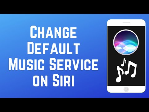 How to Set Default Music Service on Siri