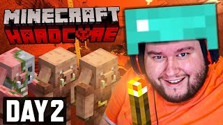 The Nether Is Absolutely TERRIFYING In Hardcore Minecraft