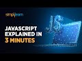 JavaScript Explained In 3 Minutes | Everything You Need To Know About JavaScript | Simplilearn