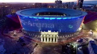 2018 FIFA stadium Yekaterinburg arena  The opening match FC Ural vs FC Spartak Moscow 15.04.2018