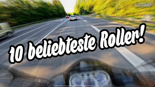 Die 10 beliebtesten 50ccm Roller in Deutschland!