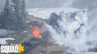 THAT'S THE AMMO RACK!! Russian & Canadian Tanks Battle in the Arctic | Eye in the Sky Squad Gameplay