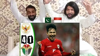 Piala Asia U-23 Indonesia vs Yordania 4 -1 Semua Gol dan Cuplikan | Pakistani Reaksi | D-R-RUE