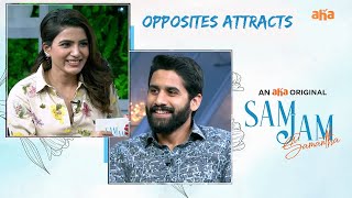 Opposites Attract😍| aha videoIN 📺 Samjam | Naga Chaitanya | Samantha |