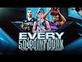 Every 50-Point Dunk In NBA Slam Dunk Contest History (1984-2024)!