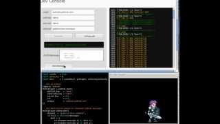 Gideros example with Spriter animation and Pubnub communication