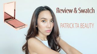 รีวิว\u0026สวอช Patrick Ta Beauty Blush - She's Sincere (Review\u0026Swatch) l NAENADE