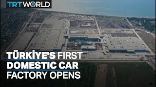 Türkiye unveils manufacturing plant for the country's first domestic car