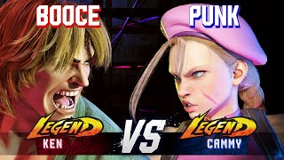 SF6 ▰ BOOCE (Ken) vs PUNK (Cammy) ▰ High Level Gameplay