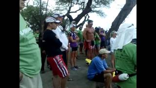 Waikoloa Canoe Club at LAVAMAN 2013