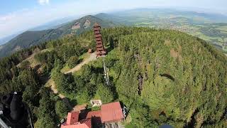 Rozhledna Velký Javorník paragliding