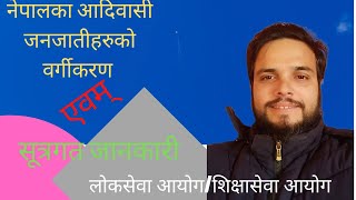 नेपालका आदिवासी जनजाती// Aadibasi janjaati #GaneshHimalSubedi #SahajSamajik\\\\#LoksewaAayog\\\\#TSC