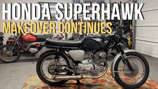 1965 Honda CB77 SuperHawk Revival Continues - Part 3 #cb77 #vintagemotorcycles #motorcyclerewind