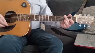Blowing in the Wind by Bob Dylan Super Easy Song Just 4 chords.  It is a great sing along song.
