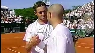 Andre Agassi vs Andy Roddick 2003 Houston Final Highlights
