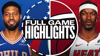 76ERS at HEAT | FULL GAME HIGHLIGHTS | November 18, 2024