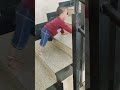 1 year boy climbing steps