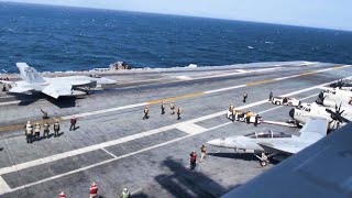 米原子力空母ニミッツが韓国釜山に寄港 | USS Nimitz (CVN 68) Port Visit