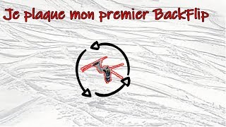 Je plaque mon premier Backflip sur le dur! //SKI//💪