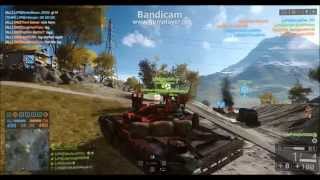 BF4 ES-REV アジア オセアニアテストカップ イーグル戦車視点 RU側