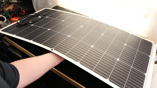 Flexible Solar Panel 100W, Monocrystalline Solar Panels
