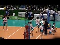 共栄学園レシーブ・スパイク・サーブ練習　2014春高バレー準決勝