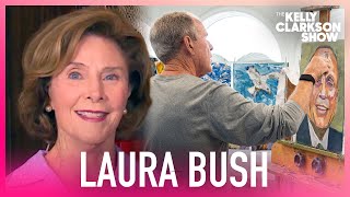 Laura Bush Was 'Very Surprised' When George W. Bush Started Painting