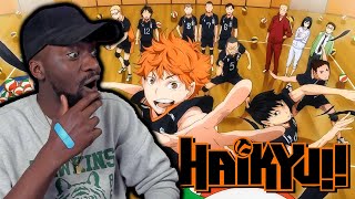 First Time reacting to ALL *HAIKYUU!!* OPENINGS (1-7)