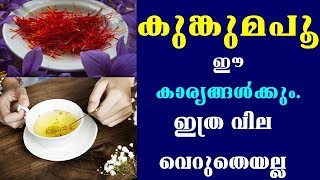 Saffron  world's most costly spices l കുങ്കുമ പൂവിനു ഇത്ര വില വെറുതെയല്ല