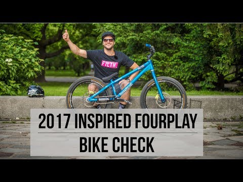 Duncan Shaw - 2017 Inspired Fourplay Bike Check Duncan Shaw - 2017 Inspired Fourplay Bike Check