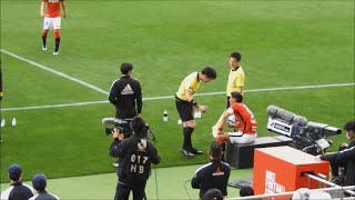 2021年4月3日 第7節 浦和レッズvs鹿島アントラーズ  エヴェラウドのラフプレイ