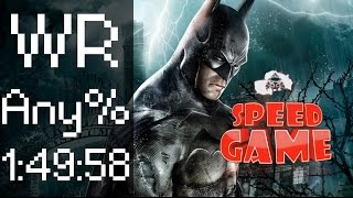 Speed Game - Batman Arkham Asylum - Speedrun Any% Hard