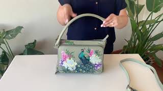 Anuschka Large RFID Organizer - 684-RGP (Regal Peacock)