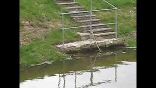 Meathop Road drain flap into the River Winster