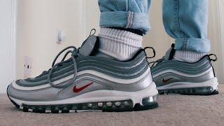 Nike Air Max 97 OG (Silver Bullet) Unboxing and On Feet Video Nike Air Max 97 OG (Silver Bullet) Unboxing and On Feet Video