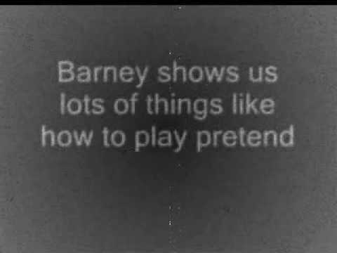 Evil Barney Song Backwards Lyrics Tankwes